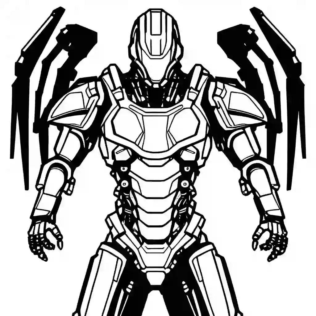 Cyberpunk and Futuristic_Exoskeleton Suit_8853_.webp